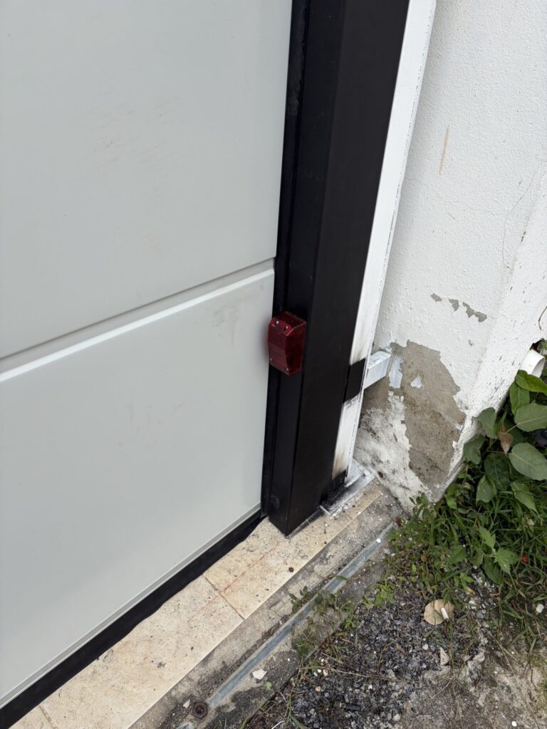 Installation photo of Garage Doors for Single House in Chiang Mai by OZ DOOR (3)