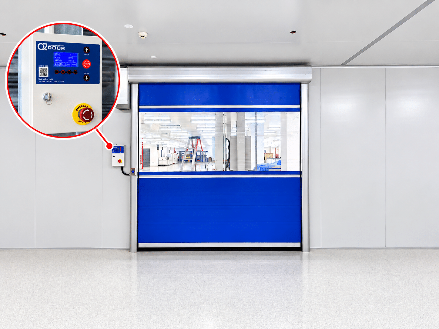 วิธีตรวจสอบประตูไฮสปีดมีปัญหาและชุดควบคุม High Speed Door